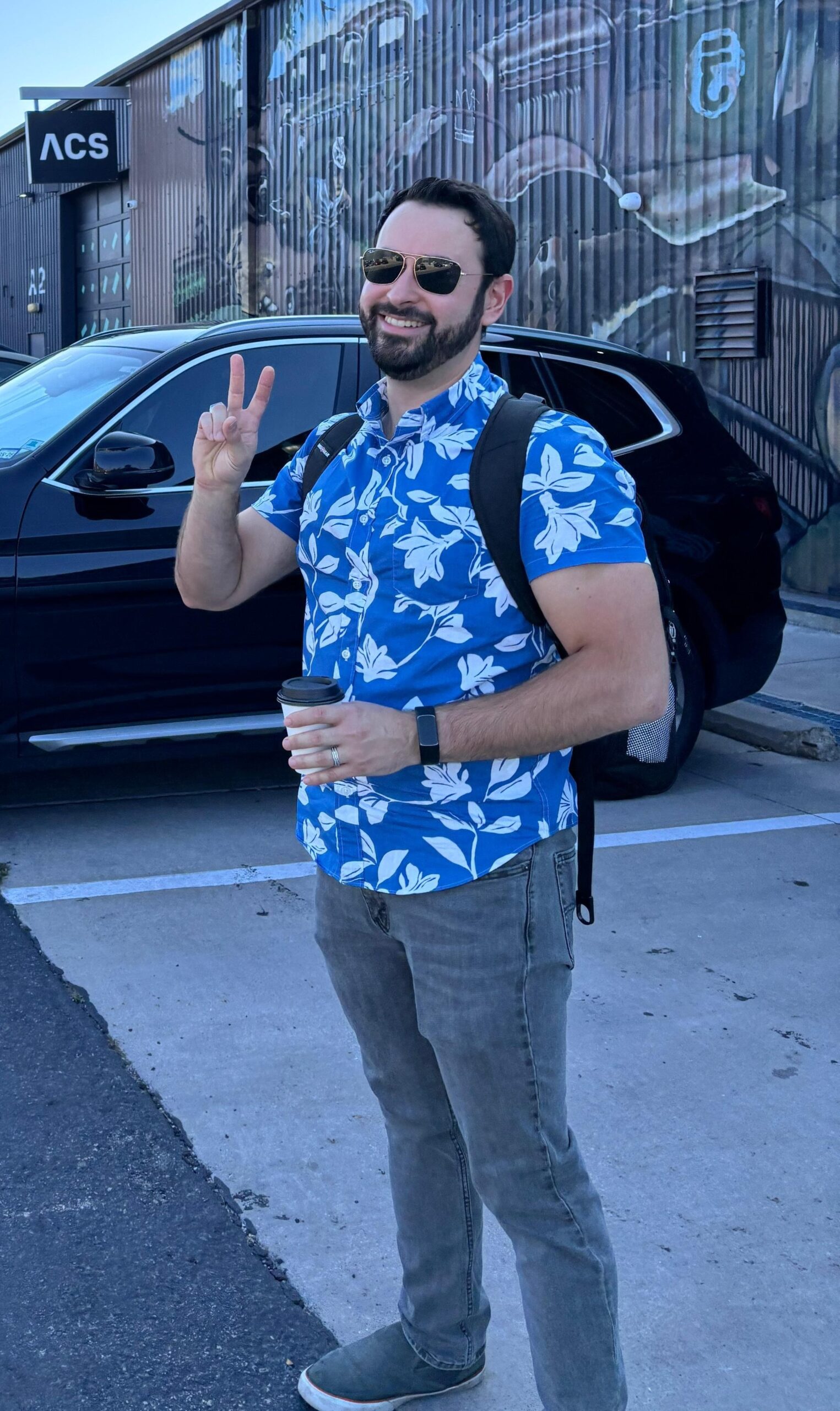 Daniel J. Gonzalez on his first day at Allen Control Systems